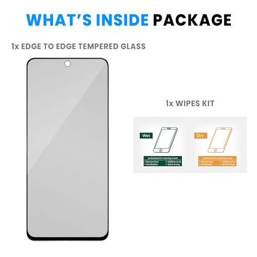 Image of FIRST MART Military-Grade Matte Gaming Tempered Glass for IQOO Z9X and Vivo T3X (6.72 Inch) Edge-to-Edge Protector Coverage with Easy Installation kit| Anti-Glare and Anti-Fingerprint