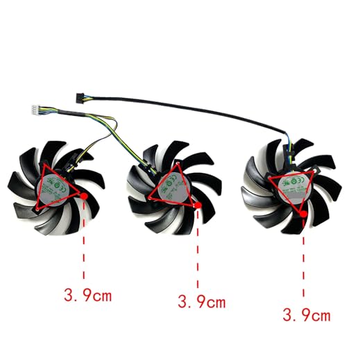 Ventilador derecho PNY RTX 4070 4060ti Verto disipación silenciosa y refrigeración gráfica eficiente 3