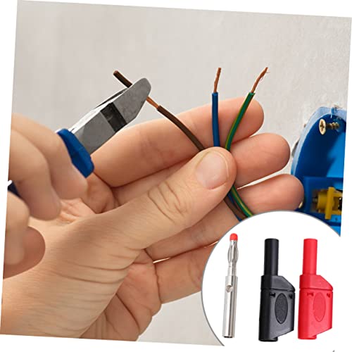 PLAFOPE 10 Pcs Plugue Banana Conectores De Pinos Conector De Plugue De Banana Tomada De Banana Conec