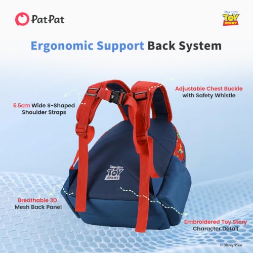Disney Pixar Toy Story Backpack, 14" Medium Lightweight Boys Backpack by PATPAT - Used condition - Image 6