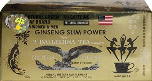 3 Ballerina Gold Ginseng Slim (Pack of 2)