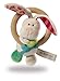 Nici 37433 Holzgreifring Hase Tilli mit Glocke