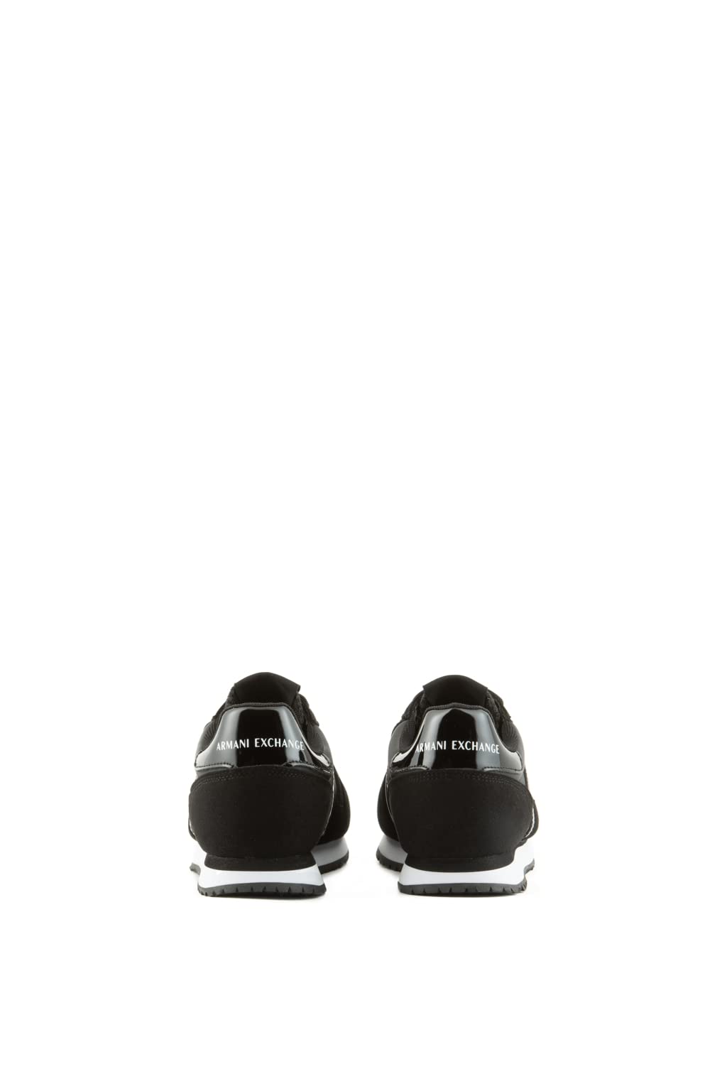 Armani Exchange Scarpe da Ginnastica Nere con Logo