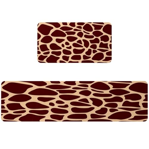 Alfombrillas de cocina lavables VAPOKF alfombra pasillo absorbente pack de 2 2