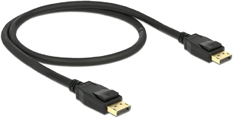 Cable DisplayPort 1.2 Male to DisplayPort Male 0.5 m Black 4K
