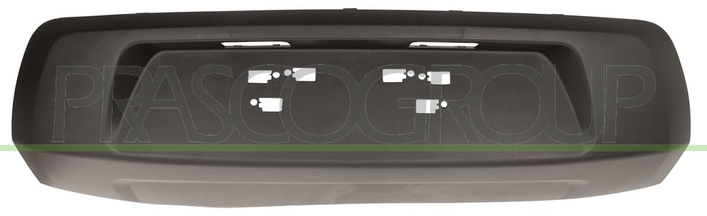 Prasco Schwarz - Ki3521255 - Kia - Soul - Mod. 05/11-10/13 - Zierleiste Stosstange Vorne-Unten-Dunkelgrau Mod. Base-Plus