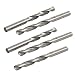 New Lon0167 12.4mm Dia Featured HSS Double Flutes reliable efficacy Straight drill hole Twist Drill Bits Silver Tone 5pcs(id:0a8 51 4c 30b)
