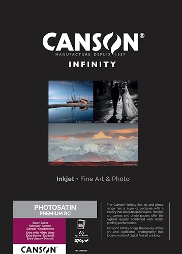 Papel Fotografico A3 Plus Marca Canson