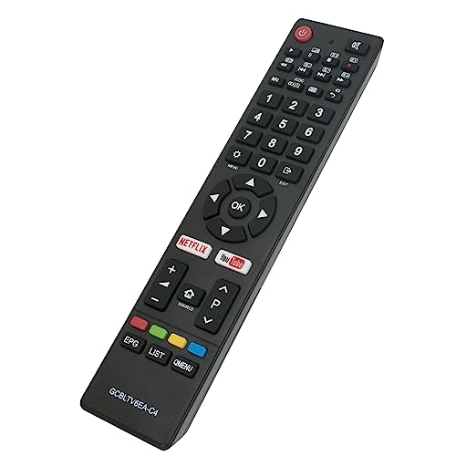 AULCMEET Replacement Remote Control GCBLTV6EA-C4 Fit for Chiq LED UHD TV U50G6 U55G6 U65G6 U55G7 U70G8 U75G8 U75G8 L32G5 L32H5 L40H5 L43G5 U43H6 U50H6 U50G6 U50G9 U55G6 U55G7 U55G9 U55H6 U58E7 - Image 3