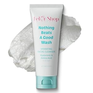 Felorshop by Maryam Hydrating Facial Cleanser | Daily Face Wash for All Skin Types | Hyaluronic Acid + Amino Acid | Non-Drying, Oil Control Face Wash | 100 G