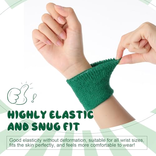 Image of Bememo 36 Pcs Neon Sweatbands Set for Kids 12 Headbands 24 Wristbands Bulk Sports Sweat Bands Athletic for Children Basketball Tennis Running Gym Student Gifts Glow Party