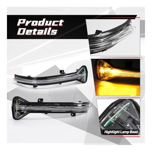 Luz señal giro retrovisor con parpadeo LED para Serie 5 G30 4