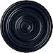 Ekena Millwork CM12KPMDF Kepler Traditional Ceiling Medallion (for Canopies up to 2 5/8"), Hand-Painted Midnight Dream