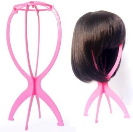YUSHUO Beauty Wig Head Stand Holder Hair Display Tool Folding Stable Durable