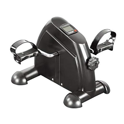 LiveUp Exercitador Mini Bike com Monitor (Cicloergômetro), Sports, Preto