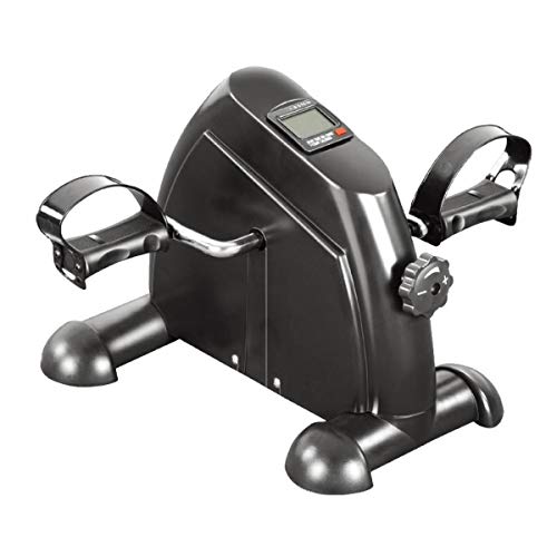 Exercitador Mini Bike com Monitor (Cicloergômetro), Preto - LiveUp Sports,