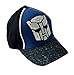 Transformers Basecape, Kappy, Casquette, Casquette Enfants, Garçon, 100% Coton (Rouge/Noir ou Bleu/Noir) (Noir, 54)
