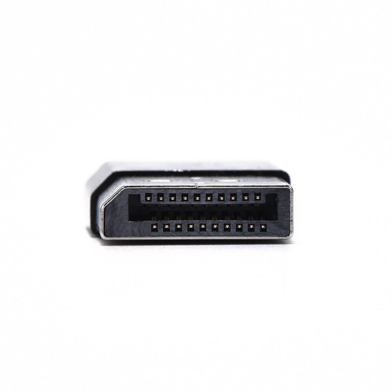 EVanlak Lot de 6 émulateurs d'affichage fantôme sans tête DisplayPort pour PC 4K DP (compatible avec Headless 1080@60Hz-3840x2160@17Hz)