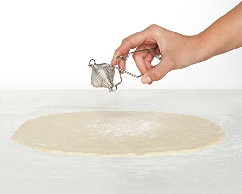 Mrs. Anderson’s Baking Spring-Action Flour Duster, 6.5-Inches, Stainless Steel #TOP2