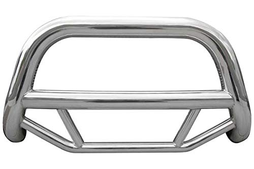 Black Horse Max Bull Bar No Skid Plate Stainless Steel Compatible With 2003-2017 Ford Expedition|2004-2022 Ford F-150|2003-2017 Lincoln Navigator-Mbs-Foe2011 #TOP25