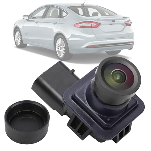 Image of ES7Z-19G490-A Rear View Park Assist Backup Camera Compatible with 2013 2014 2015 2016 Ford Fusion Parking Assist Camera Replace# ES7T19G490A (ES7Z-19G490-A)