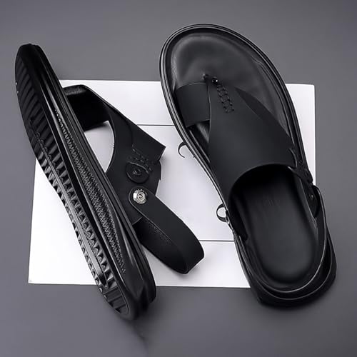 Summer Orthopedic Sandals for Men Arch Support,Casual Lightweight Ring Toe Bunion Slippers Flip Flops Mens,Walking Beach Slippers,for Plantar Fasciitis4