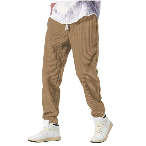 Pantalon de jogging en velours côtelé pour vos sorties de week-end décontractées
