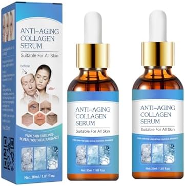 2 Pack Stock Solution Facial, Hydrating Face Serum, In A Bottle Face Serum For Anti Aging, Hydrating For Smooth & Reduce Fine Lines, Boost Skin Collagen & Plump Skin (2PCS)