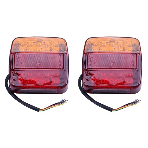 Feux Arrière LED 12V pour Remorque de Bateau et Mise à l'Eau sans Risque