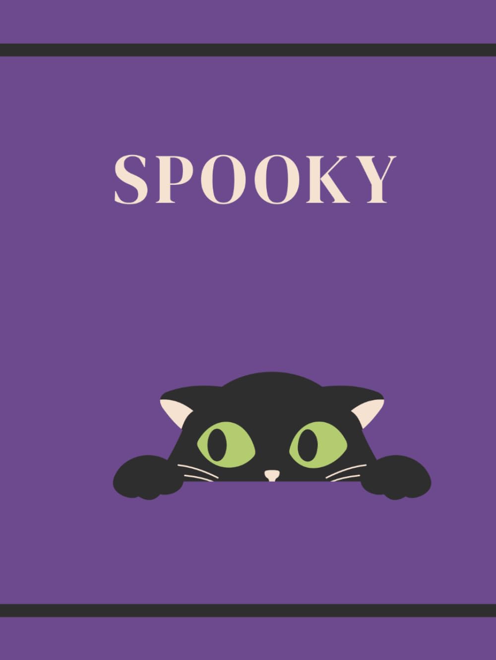 Livre factice Halloween Spooky pour rehausser une étagère vide