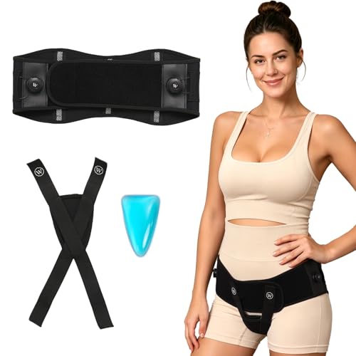atypebrace Pelvic Support Belt for Pregnancy & Postpartum | Prolapse Support for Women | with Gel Pack for SPD & Vulvar Varicosities Relief | Size L/XL