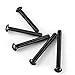 NIULUNBAO M6 x 40mm 45mm 50mm 55mm 60mm Button Head Socket Cap Screws Bolts 10.9 Grade Alloy Steel Metric Machine, Black Oxide Finish, Allen Hex Drive, Fully Threaded, Assortment Kit 25PCS
