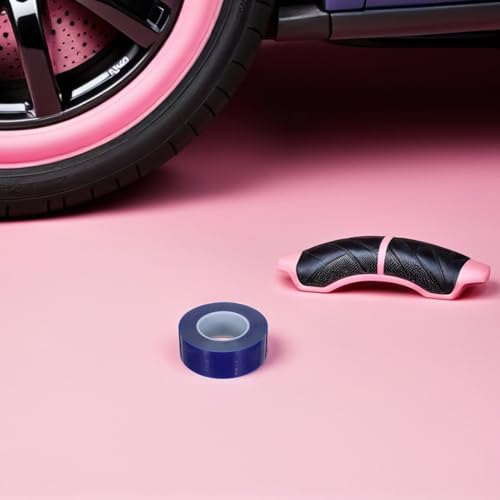 Cinta protectora adhesiva para superficies Cabilock: cinta protectora removible de 3 cm x 200 m para rines y llantas, rollo universal para protección contra rayaduras, color azul miniatura 4