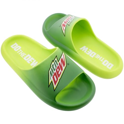 Ground Up Mountain Dew Do the Dew Men's Comfort Slide Sandals