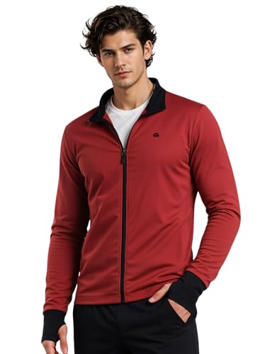 Image of ADRO Sunscreen Jacket for Men UV Sun Advanced Protection Running Jackets For Mens Biker Jackets with Zipper Sports jacket for men