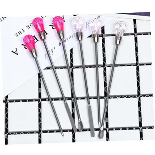 Palitos de mezcla para uñas acrílico 2 piezas miniatura 4