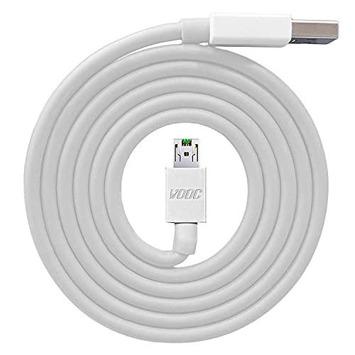 Image of Original 65W Micro USB Charger for Oppo F9|F9 Pro |A3s |F7 Youth |A3 |F7 | R15 Pro |R15 | A1 |A71|A83|F5 Youth (Adapter & Cable)