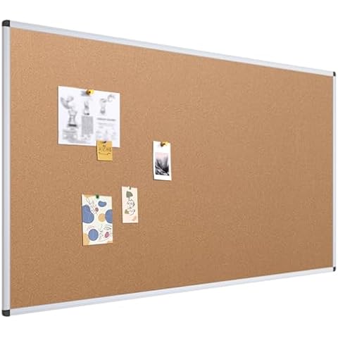 VIZ-PRO Cork Notice Board 72"x48" Cover