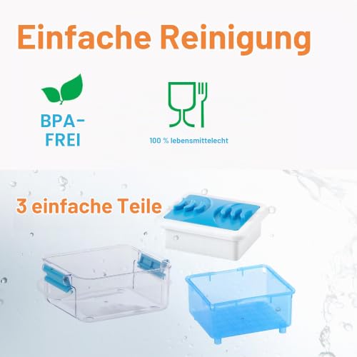 Foto von ALLOADA Tofu Presse 3 Druckstufen, Schnelles Pressen, Abtropfen, BPA-Frei