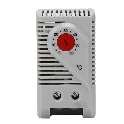 KooingTech Mechanical Thermostat, KTO011 0-60°C Adjustive Thermostat, Normally Closed (N.C)