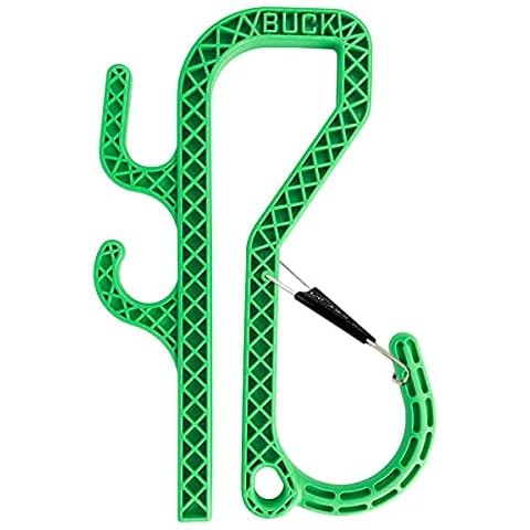 Buckingham 2410G Buckeye Bucket Hook with Tether Connection Eye and Gate Cover