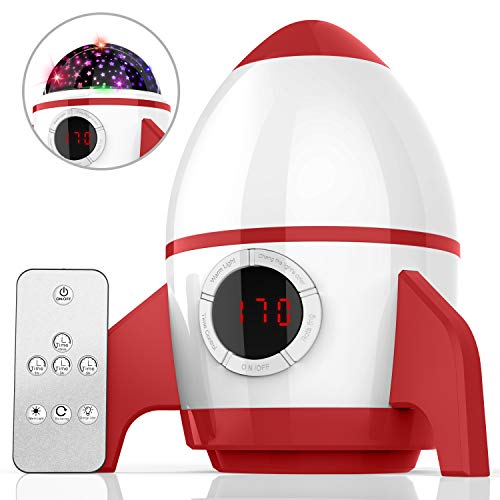 Preisvergleich Produktbild Foreita Nachtlicht-Projektor, drehbar rot