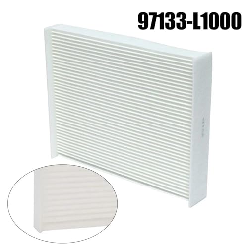 Filtro de aire de cabina blanco carbono para Hyundai Ioniq 5 2