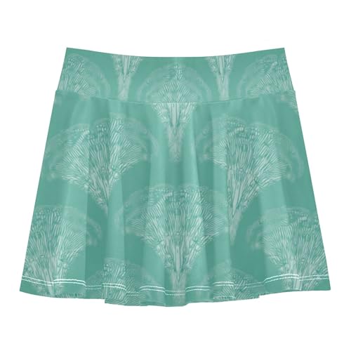 Athletic Skorts for Girls with Shorts Flowy Little Girl Skorts Youth Pleated Skirt with Pockets2