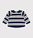 Petit Bateau A0BE3 Langarm-Sweatshirt Baby Mädchen Medieval/Montelimar 18 Monate