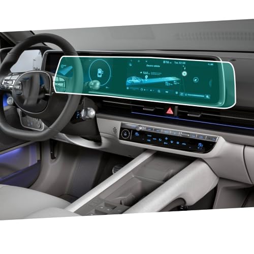 Écran de navigation GPS Hyundai Ioniq 6 protégé des rayures par ce film en TPU souple