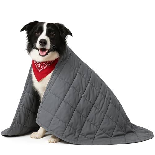 Geiserailie 36 x 48 Weighted Blanket for Dogs Pets Weighted Dog Blanket Soft Washable Calming Blankets for Medium Large Dogs with Anxiety Use in Car Bed Couch Gift for Dog Owners Lovers