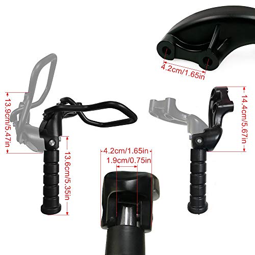 Worldmotop Motorcycle Footpegs Rear Passenger Foot Pegs For Indian Scout 2015-2022 Scout Sixty 2016-2022 Scout Bobber 2018-2022 Foot Rests Pedal(Black) #TOP2