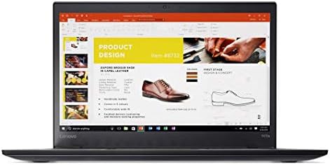 Lenovo ThinkPad T470s Laptop (20JS-S0KS00) Intel Core i5-6300U, 8GB RAM, 256GB SSD, 14-inch FHD 1920x1080, Win10 Pro, Thunderbolt 3, 720p HD Webcam, Fingerprint Reader, Backlit KB
