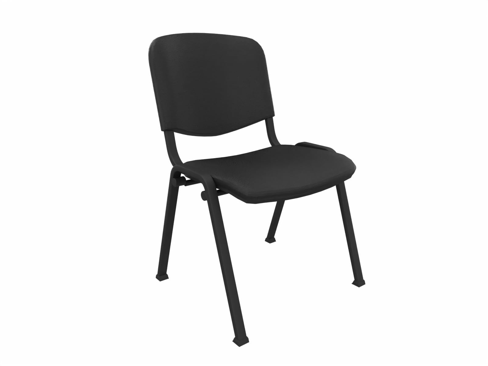 Matelpro - Chaise de réunion empilable Clarens - Noir